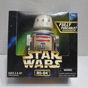 STAR WARS 7" Action Collection R5-D4 Poseable Action Figure KENNER 1997 NIB